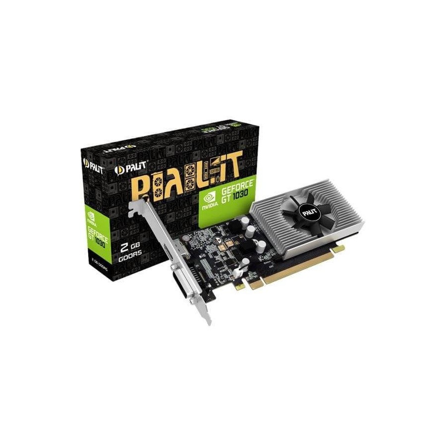 SCHEDA VIDEO 2GB GDDR5 NVIDIA GEFORCE GT1030 PALIT NE5103000646F
