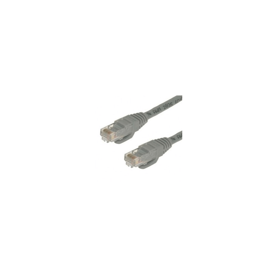MACH POWER CAVO LAN ETHERNET UTP CAT.6 2M CCA COLORE GRIGIO - CV-PU6CCP-020-GR