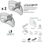 UBIQUITI AirGrid M5 AG-HP-5G23x2 2 units - CPE access point outdoor POE 5GHz 23dBi
