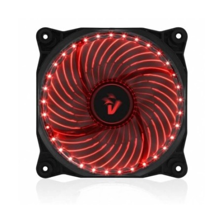 VENTOLA ADDIZIONALE PER CASE 12CM CON ILLUMINAZIONE STAR LED ROSSO