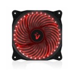 VENTOLA ADDIZIONALE PER CASE 12CM CON ILLUMINAZIONE STAR LED ROSSO