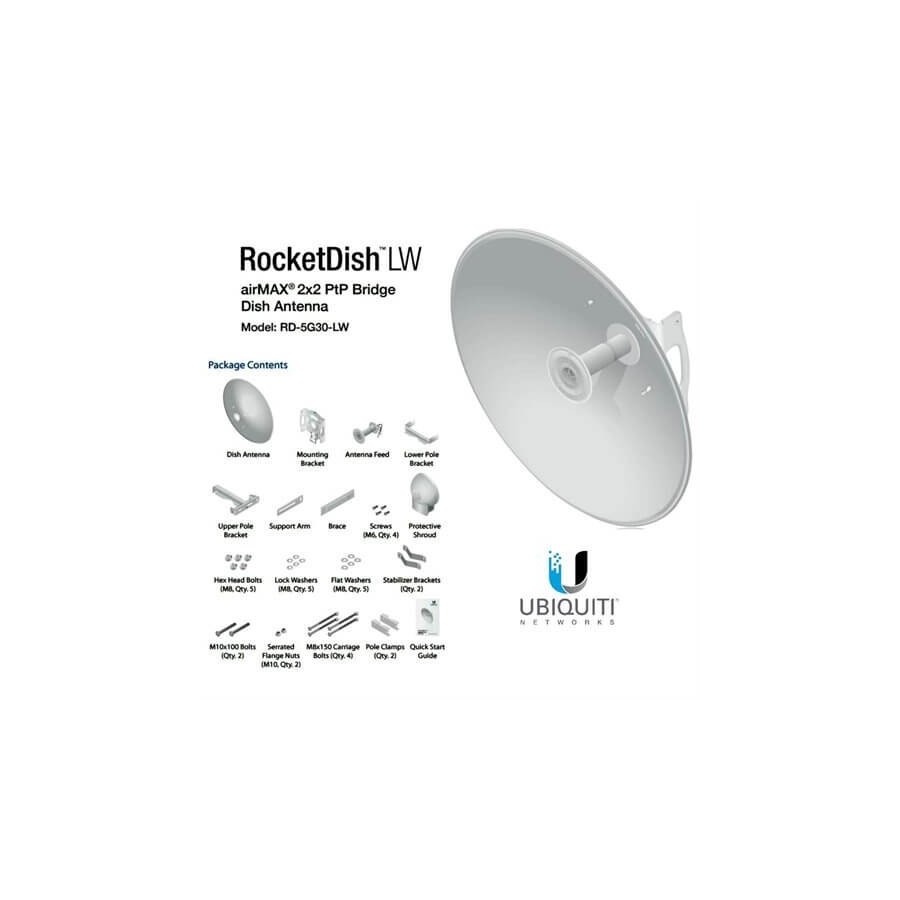 Ubiquiti 5GHz RocketDish RD-5G30