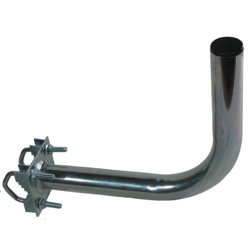 STAFFA PER ANTENNA PER BALCONE FRONTE 40CM