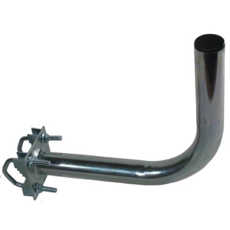 STAFFA PER ANTENNA PER BALCONE FRONTE 40CM