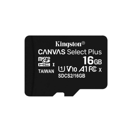 MEMORY CARD MICROSD 16GB UHS-I C10 KINGSTON CANVAS SELECT SDCS2/16GB