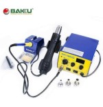 STAZIONE SALDANTE CON PISTOLA ARIA CALDA 500W BAKU BK-601D
