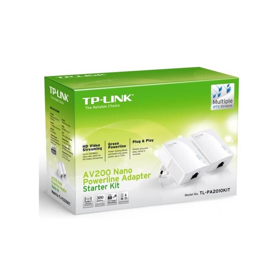 TP-LINK Starter Kit Powerline AV500 TL-PA2010KIT