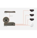 TENDA TEG1105P Switch Desktop 5 Porte 10/100/1000 con 4 Porte PoE