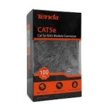 Tenda  TEH5E010 Connettori Cat 5 UTP placcati oro Fu - confezione 100 pezzi