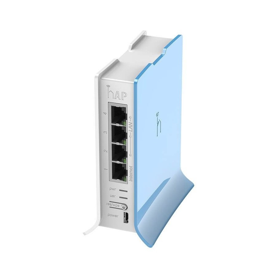 MIKROTIK ROUTERBOARD HAP LITE RB941-2nD-TC - Wireless Access Point, 650MHz, 4x Ethernet LAN, 2.4Ghz RouterOS Lv.4