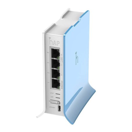 MIKROTIK ROUTERBOARD HAP LITE RB941-2nD-TC - Wireless Access Point, 650MHz, 4x Ethernet LAN, 2.4Ghz RouterOS Lv.4