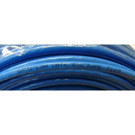 Matassa 100 metri cavo Lan UTPCat 6 per esterno