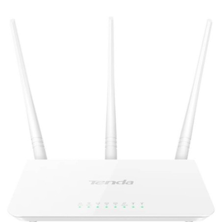 TENDA N300 router wireless 2.4 GHz, 300 Mb/s, 2T3R for ISP
