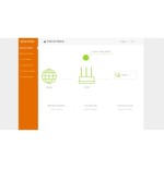 TENDA N300 router wireless 2.4 GHz, 300 Mb/s, 2T3R for ISP