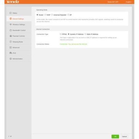 TENDA AC5 Router Wireless 1200Mbps Dual Band Tenda AC5