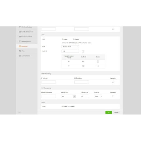 Tenda AC8 dual band gigabit wireless router AC1200