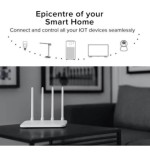 Xiaomi Mi Router 4C N300 Router Wi-Fi 300 Mbps a2.4 GHz, 802.11b/g/n, 4Antenne