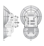 Ubiquiti AirFiber AF24 - CPE access point outdoor POE 24GHz 38dBi 1.4Gbps