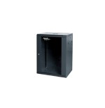 RACK A PARETE 15U 600x450x790 (1VEN,4MON.)LAT.REM., NERO