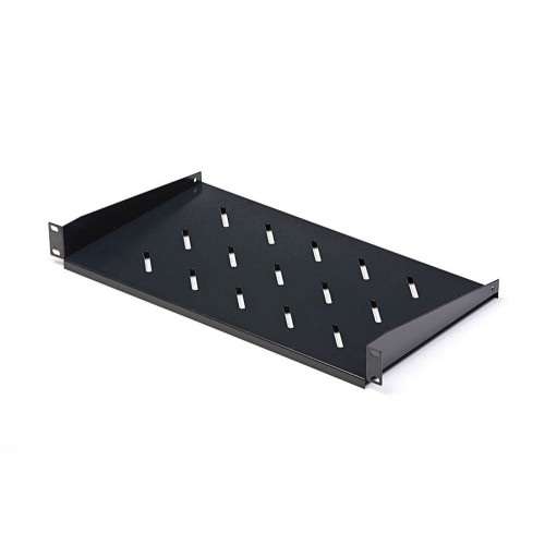 RIPIANO A SBALZO 1U PROF. 250mm PER RACK 19" COLORE NERO