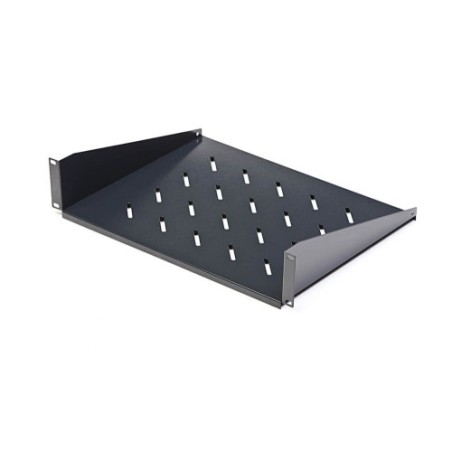 RIPIANO A SBALZO 2U PROF. 350mm PER RACK 19" COLORE NERO