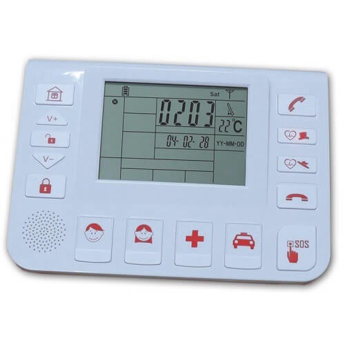 Centralina telesoccorso multisensore ibrida con antifurto- Helpami Gold