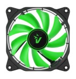 VENTOLA ADDIZIONALE PER CASE 12CM CON ILLUMINAZIONE HALO LED VERDE