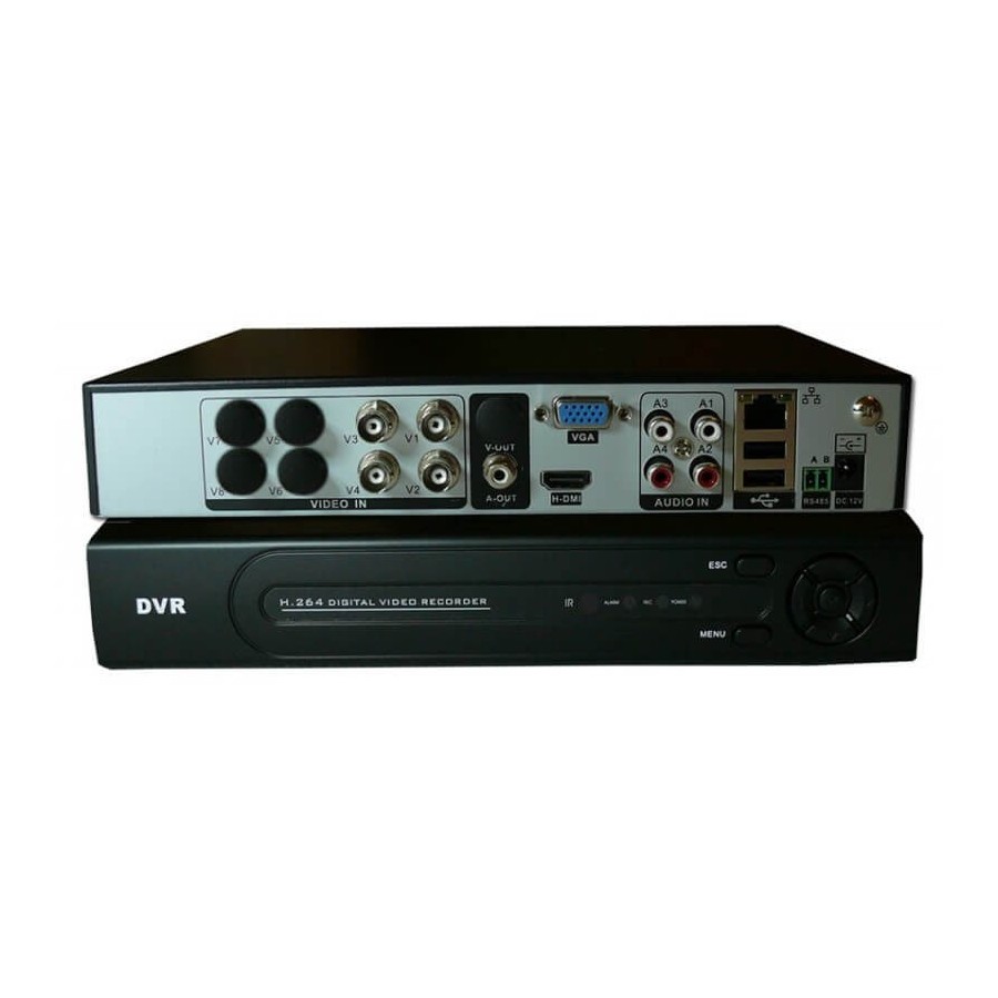 Videoregistratore digitale ibrido - DVR 8004 H