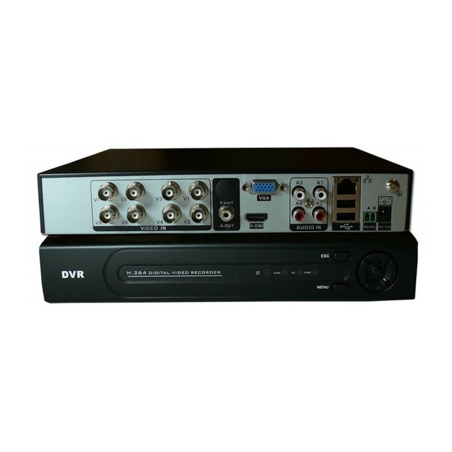 Videoregistratore digitale ibrido - DVR 8008 H