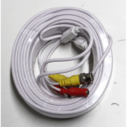 Cavo video e alimentazione - CAVO VIDEO+CORRENTE 20 m 2 C.