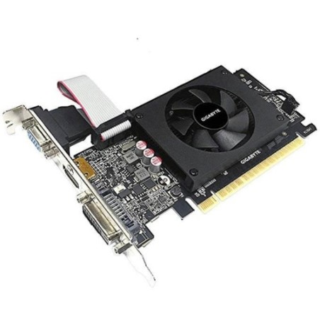 SCHEDA VIDEO 2GB GDDR5 NVIDIA GEFORCE GT710 LOW PROFILE GIGABYTE GV-N710D5-2GIL