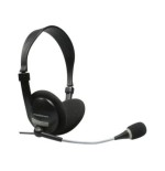 CUFFIE E MICROFONO CON FILO - JACK 3.5MM - MEDIACOM M-AP855