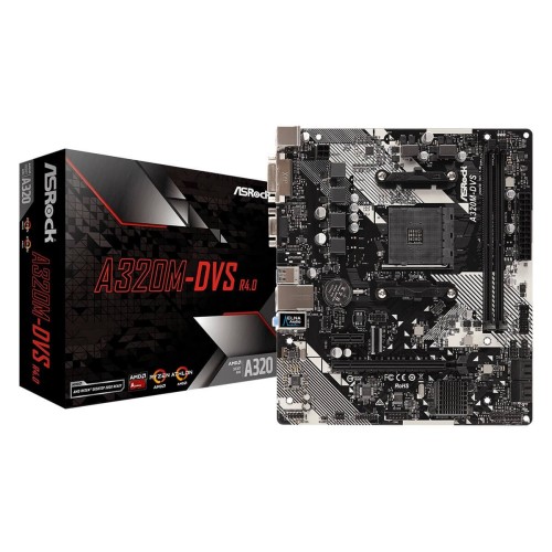 SCHEDA MADRE SKT. AM4 ASROCK A320M-DVS R4.0