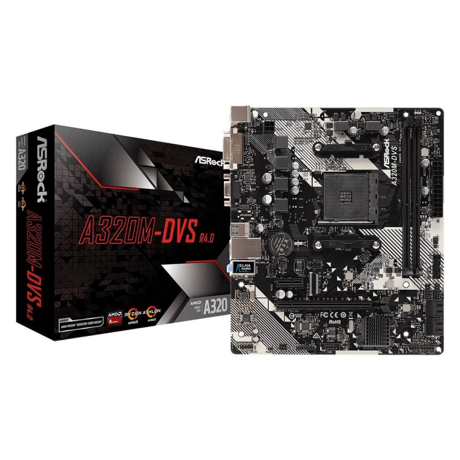 SCHEDA MADRE SKT. AM4 ASROCK A320M-DVS R4.0