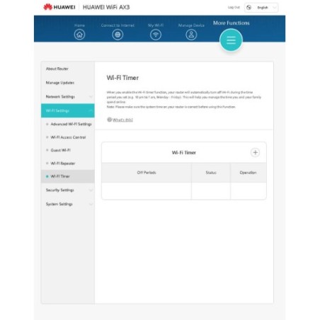 Huawei WS7100-20 wireless router AX3 dual core AX3000