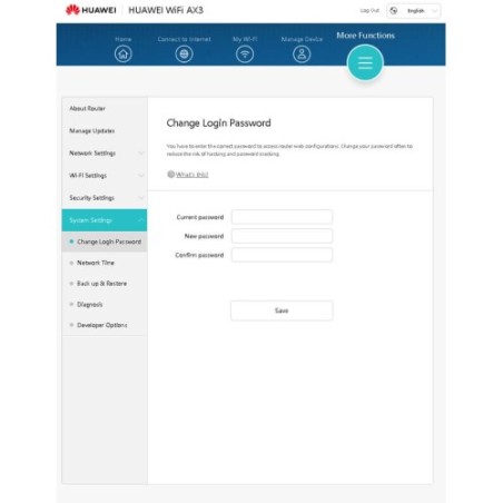 Huawei WS7100-20 wireless router AX3 dual core AX3000