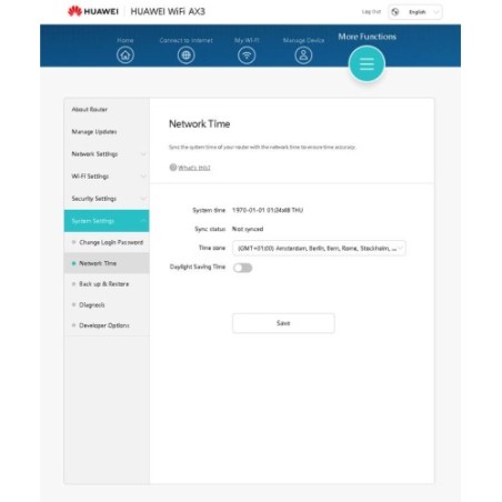 Huawei WS7100-20 wireless router AX3 dual core AX3000