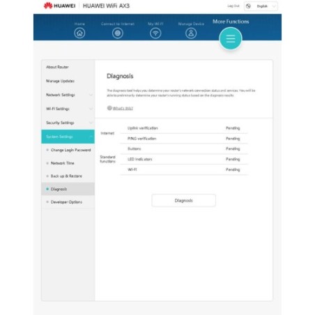 Huawei WS7100-20 wireless router AX3 dual core AX3000