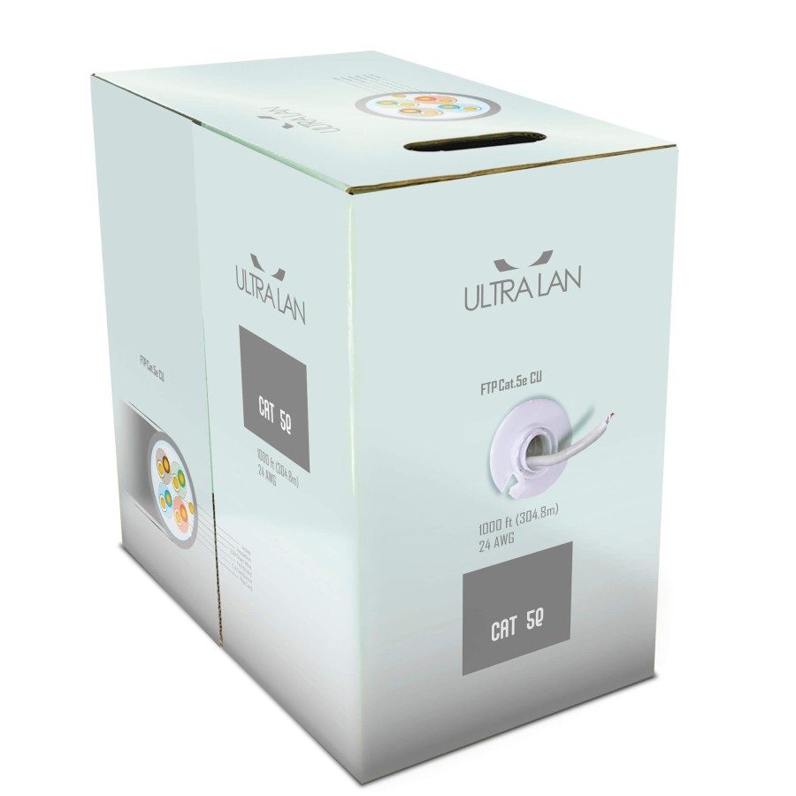 UltraLAN FTP cable cat 5e CU PVC 305m (indoor) ULAN-FTP-C5E-CU