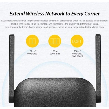 XIAOMI Mi Range Extender Pro R03 2.4GHz 300Mb/s DVB4235GL