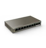 TENDA TEF1110P-8-102W 8-Port10/100Mbps+2 Gigabit Desktop Switch With 8-Port PoE