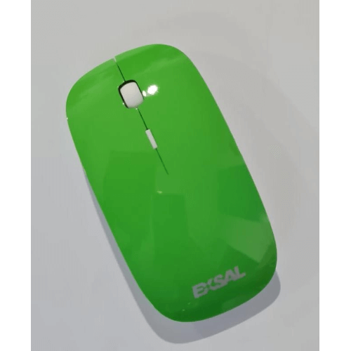 MOUSE FLAT FL-M02 WIRELESS GREEN EXSAL