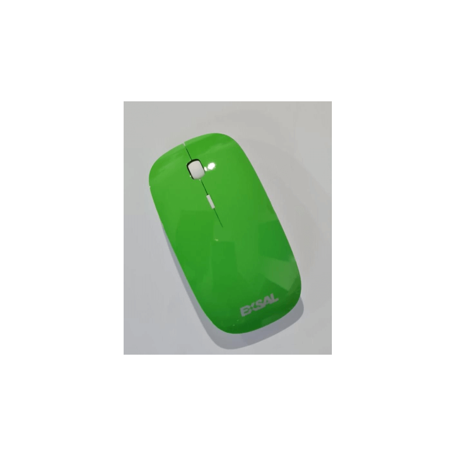 MOUSE FLAT FL-M02 WIRELESS GREEN EXSAL
