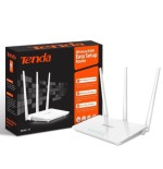 TENDA F3 router wireless 2.4 GHz, 300 Mb/s, 2T3R