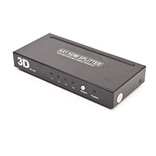 MACH POWER HDMI SWITCH V1.4 FULL HD 4IN/1OUT 3D 4Kx2K CON TELECOMANDO