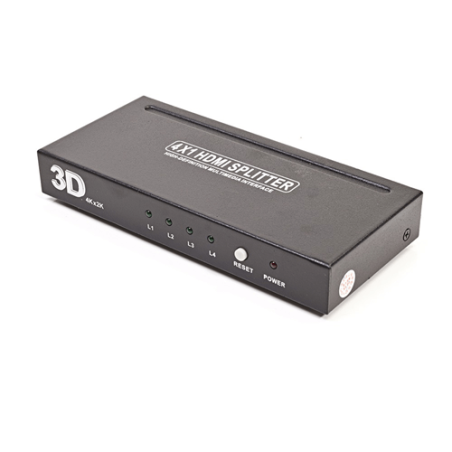 MACH POWER HDMI SWITCH V1.4 FULL HD 4IN/1OUT 3D 4Kx2K CON TELECOMANDO
