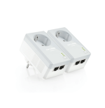 STARTER KIT POWERLINE AV600 CON 2 PORTE ETHERNET E PRESA PASSANTE TP-LINK TL-PA4020PKIT
