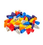 50 PZ PEZZI COPRI PLUG PLUGS RJ45 CAVO DI RETE