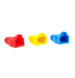 50 PZ PEZZI COPRI PLUG PLUGS RJ45 CAVO DI RETE