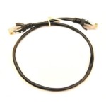 Cavo UTP PatchCord 0,50 Metri  50 CM cat.5e colore NERO